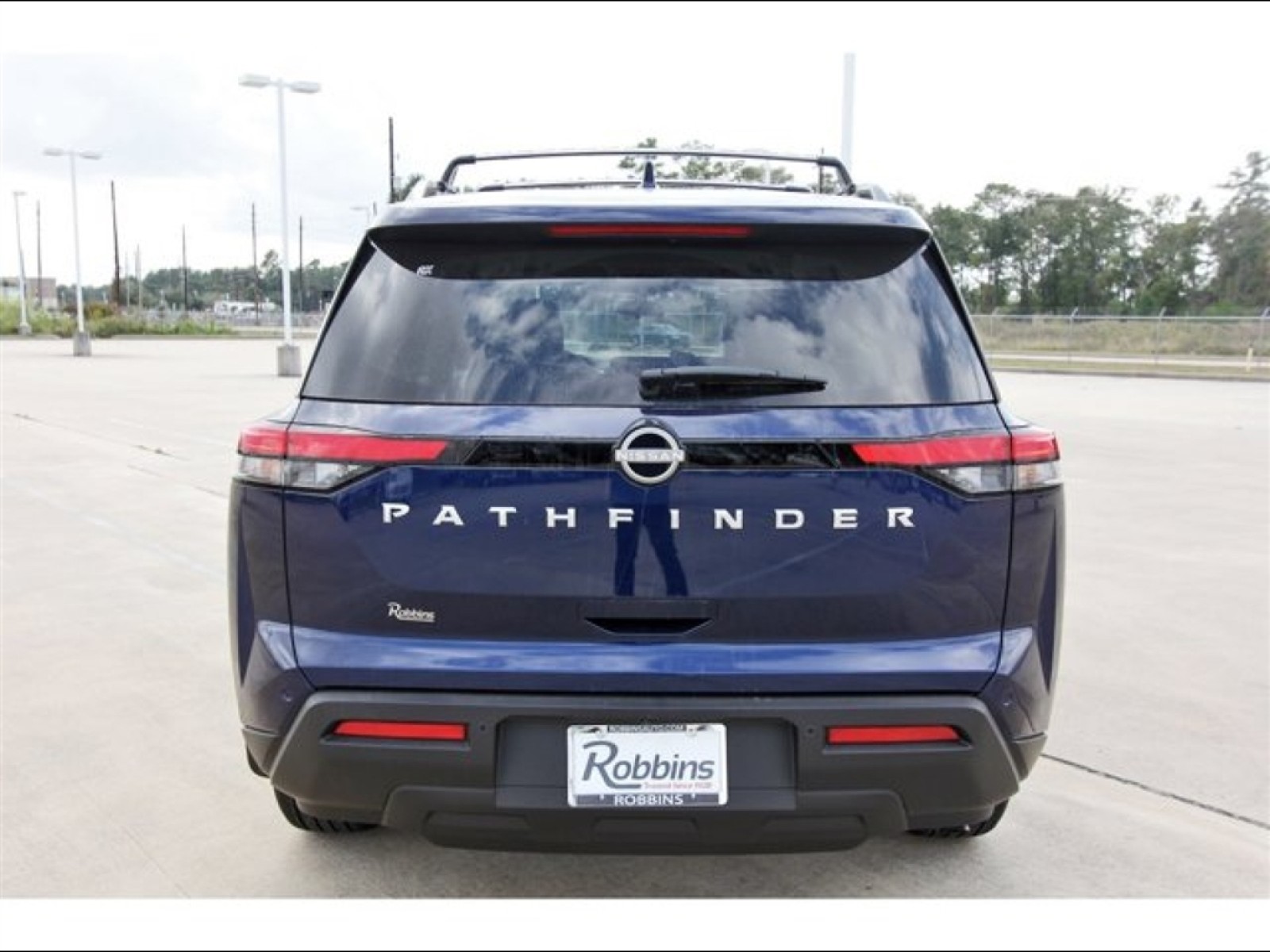 2025 Nissan Pathfinder SV Blue at Robbins Nissan
