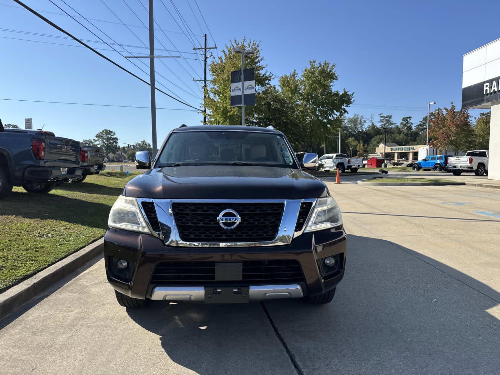 Used 2018 Nissan Armada SL with VIN JN8AY2ND7J9050786 for sale in Covington, LA