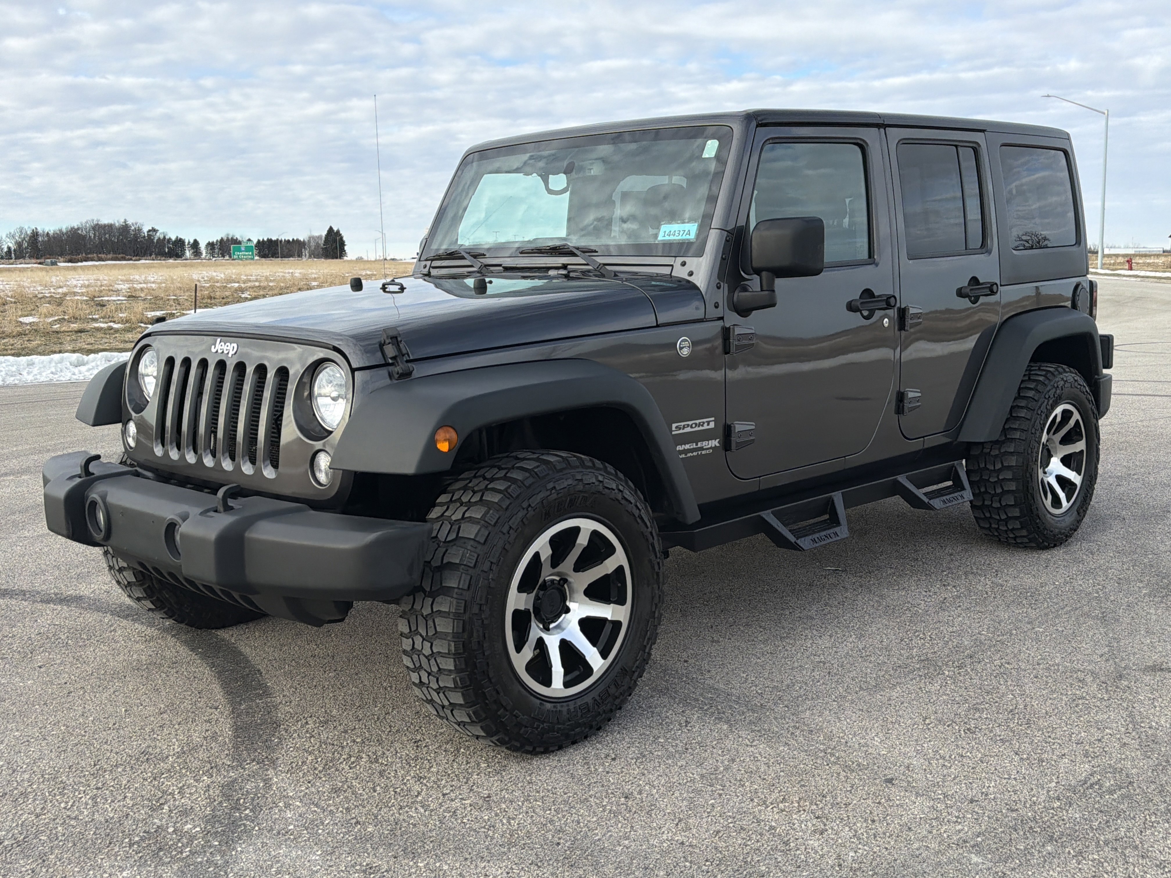 Used 2018 Jeep Wrangler JK Unlimited Sport S with VIN 1C4HJWDG2JL927463 for sale in Burnsville, Minnesota
