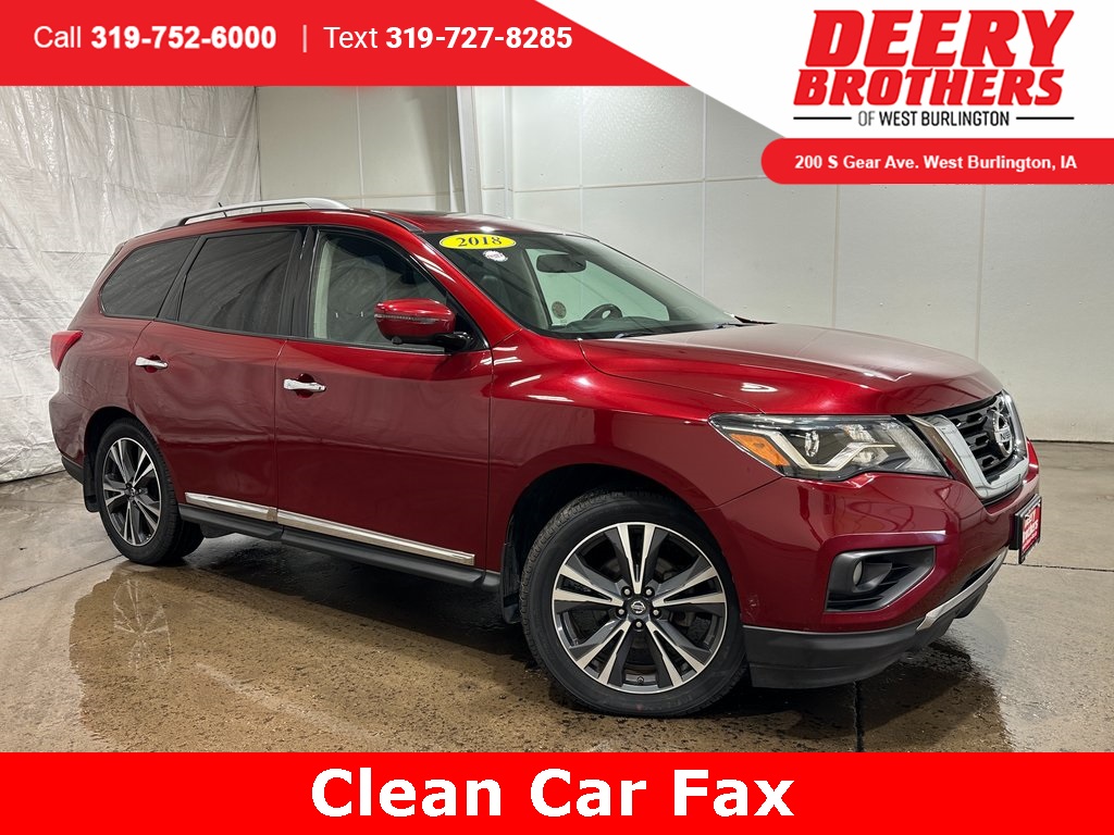 2018 Nissan Pathfinder Platinum's photo