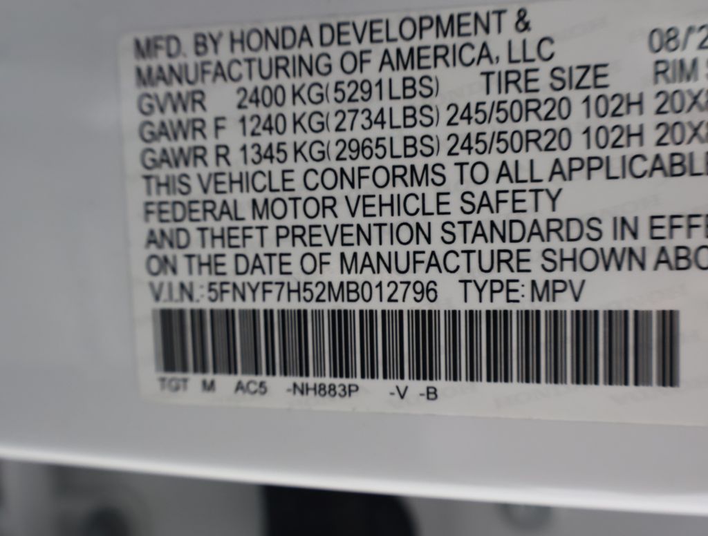 2021 Honda Passport EX-L photo 21