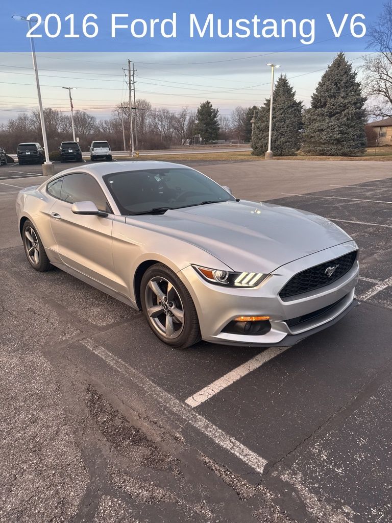Used 2016 Ford Mustang V6 with VIN 1FA6P8AMXG5280583 for sale in Mooresville, IN