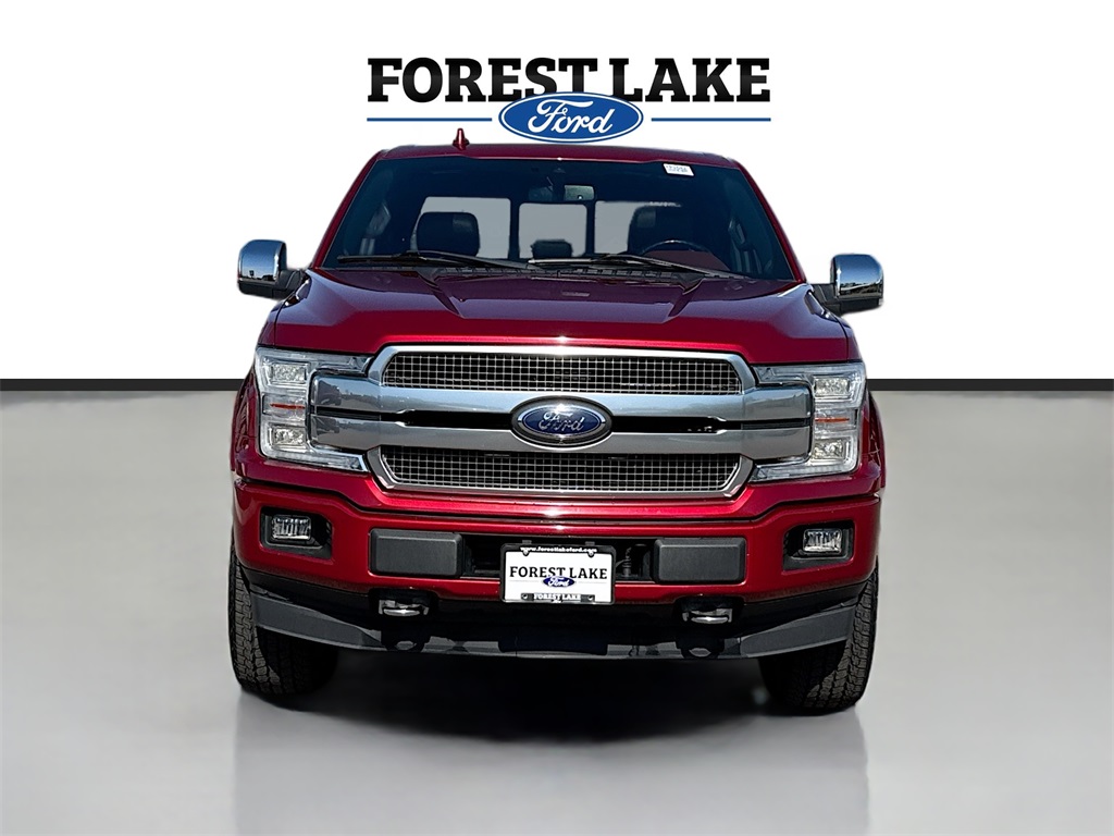 Certified 2018 Ford F-150 Platinum with VIN 1FTEW1EG7JFE47889 for sale in Forest Lake, Minnesota