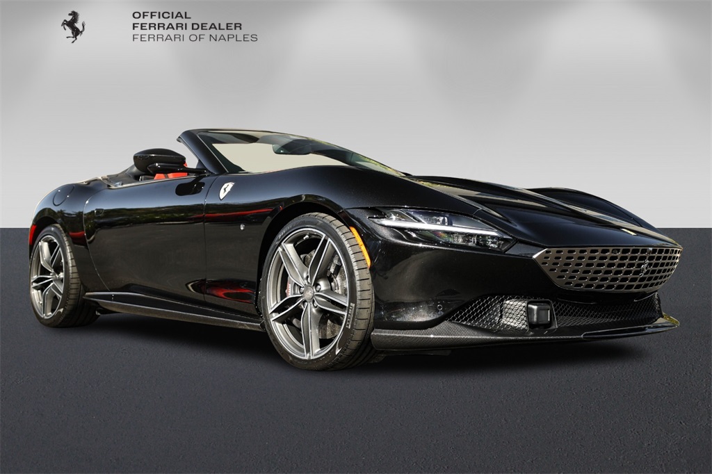 Certified Used 2024 Black Ferrari Base image 1