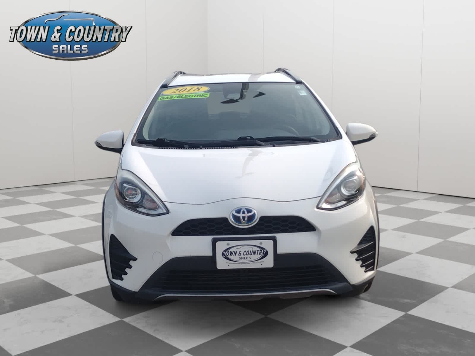 Used 2018 Toyota Prius c Two with VIN JTDKDTB33J1599784 for sale in Quinnesec, MI
