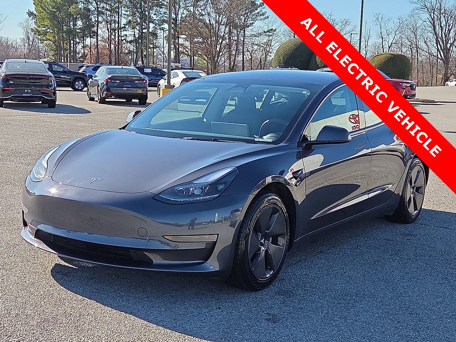 Used 2023 Tesla Model 3 Base with VIN 5YJ3E1EA5PF424856 for sale in Rogers, AR