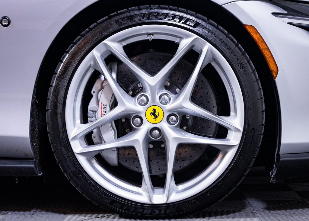 Certified Used 2022 Argento Nurburgring Metallic Ferrari Base image 8