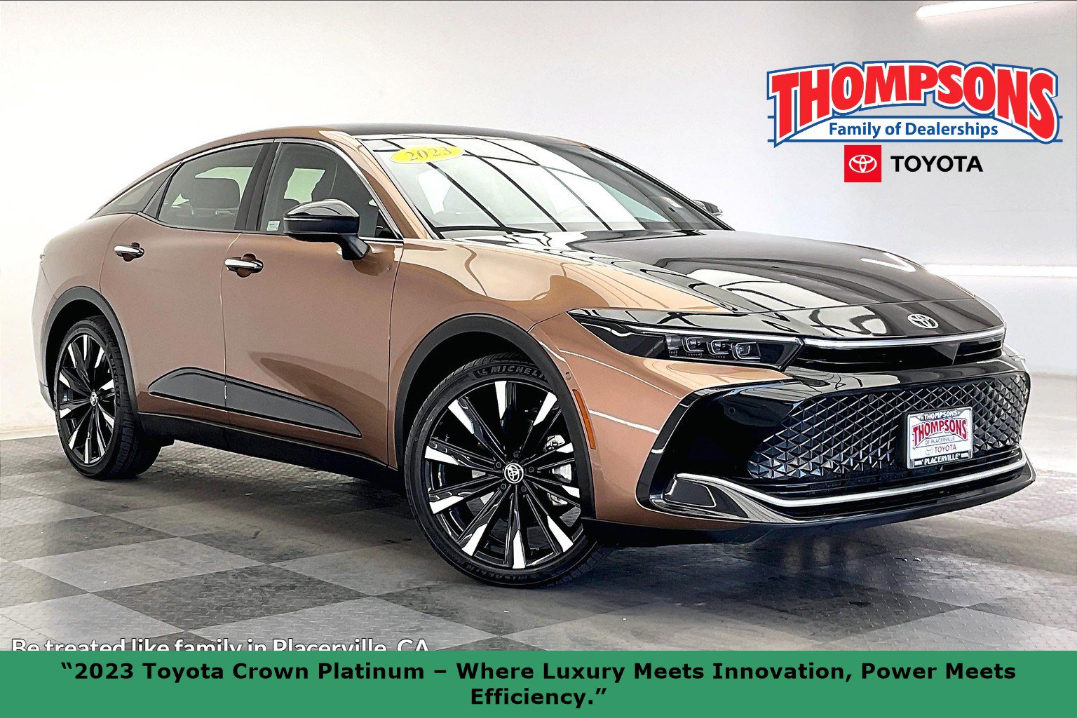 2023 Toyota Crown Platinum's photo