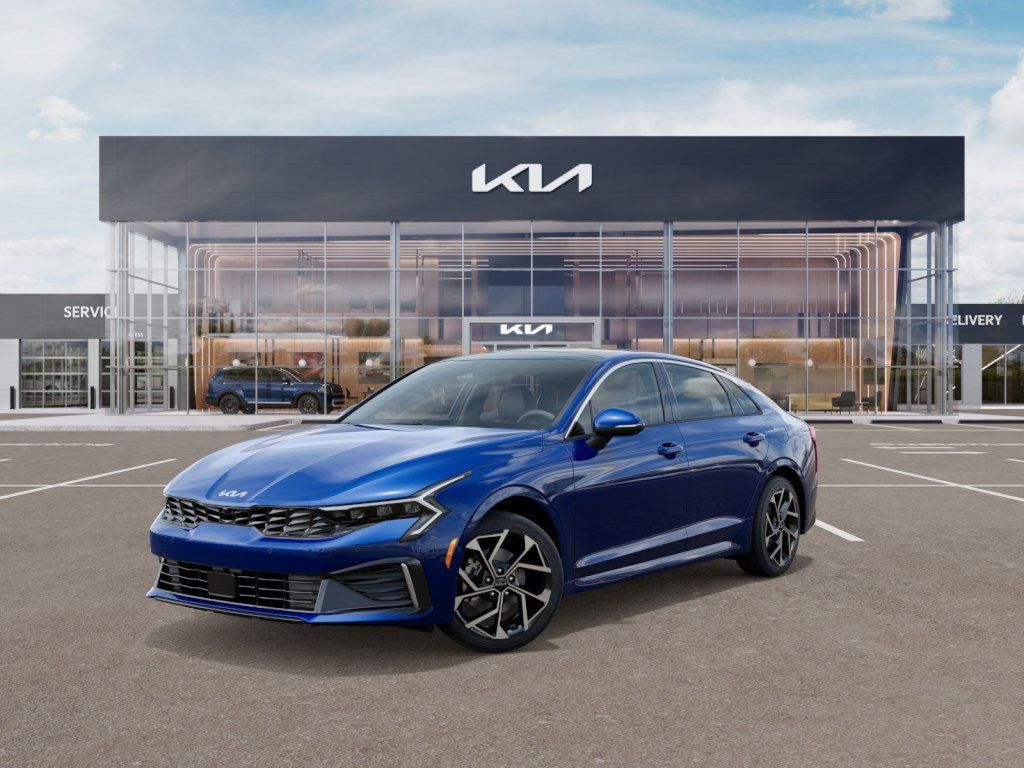 New 2025 Blue Kia EX image 1