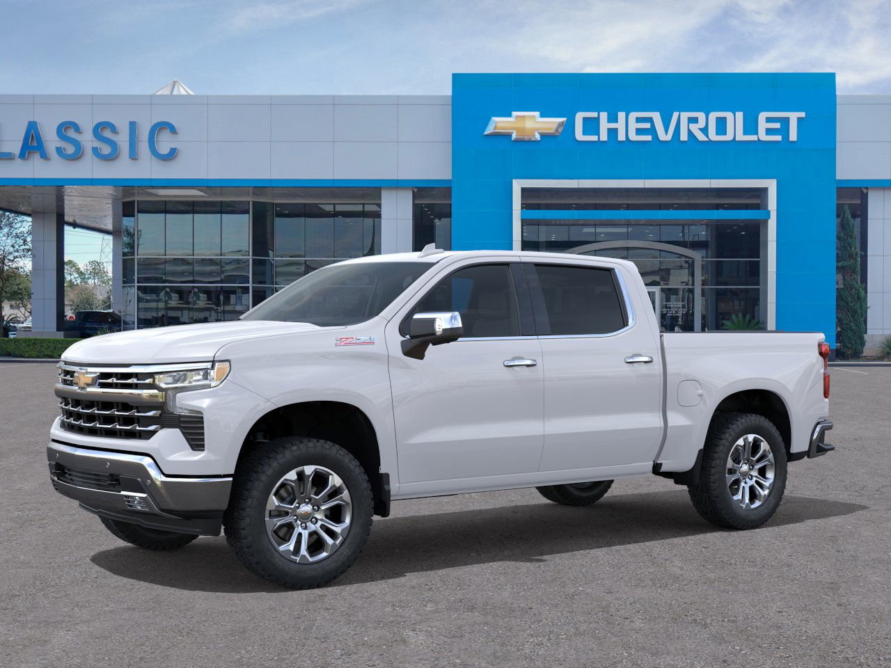 2026 Chevrolet Silverado 1500 LTZ White at Classic Elite Chevrolet Hwy 6