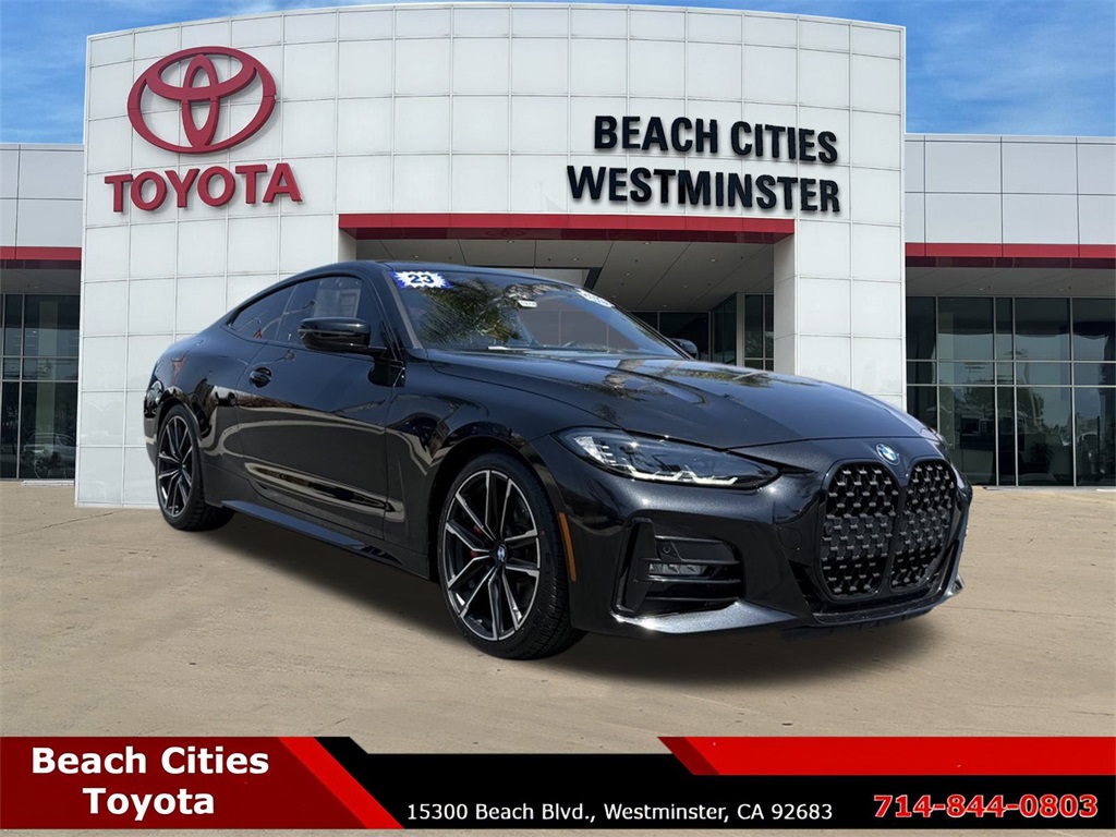 Used 2023 Black BMW 430i image 1