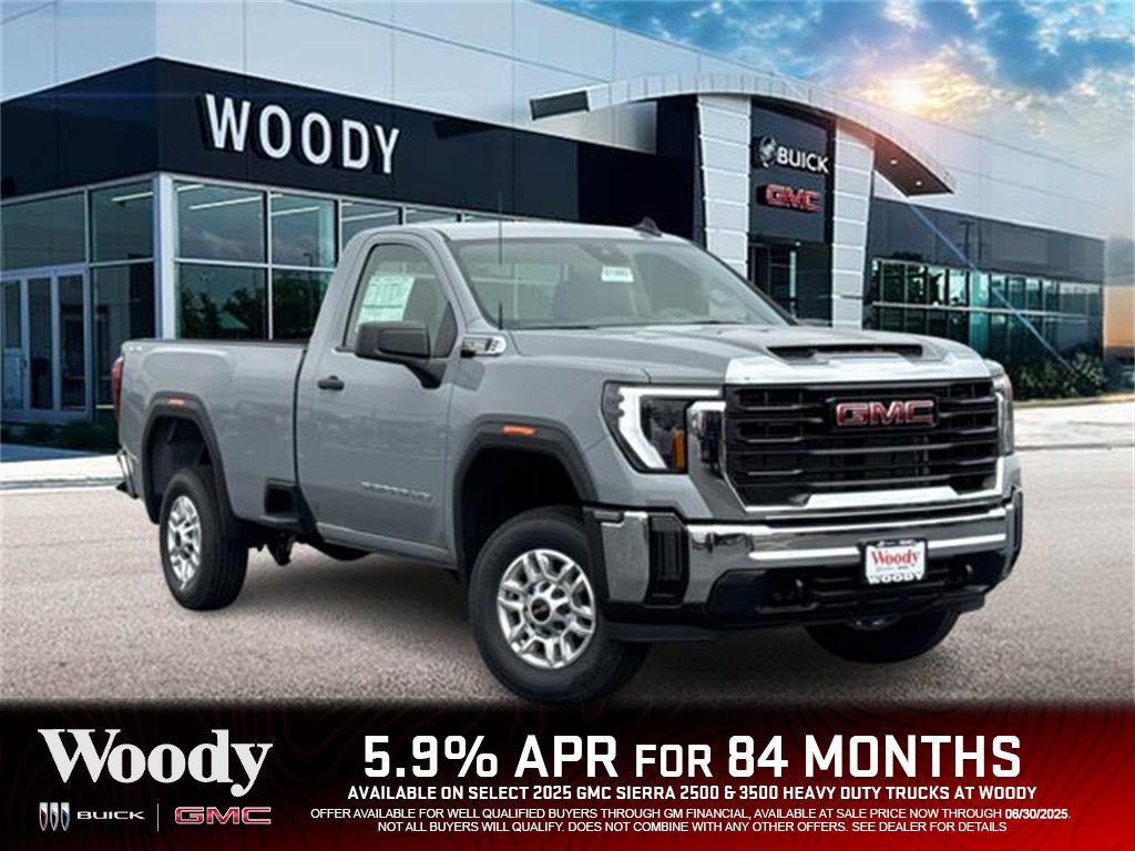 New 2025 Thunderstorm Gray GMC Pro image 1