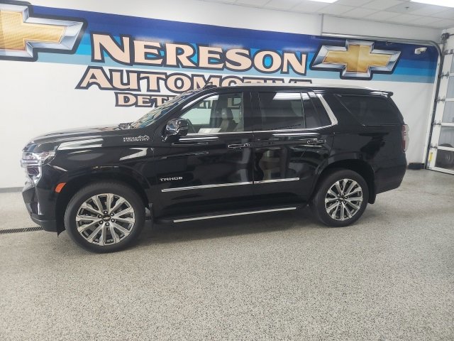 Used 2022 Chevrolet Tahoe High Country with VIN 1GNSKTKL6NR100674 for sale in Detroit Lakes, Minnesota