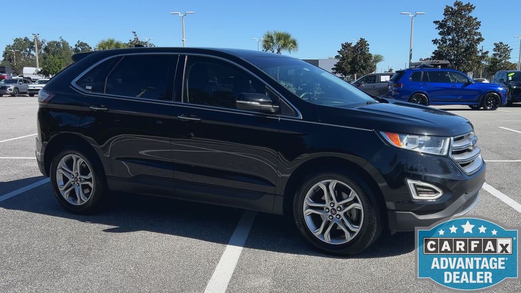 Used 2017 Ford Edge Titanium with VIN 2FMPK3K98HBC07716 for sale in Ocala, FL
