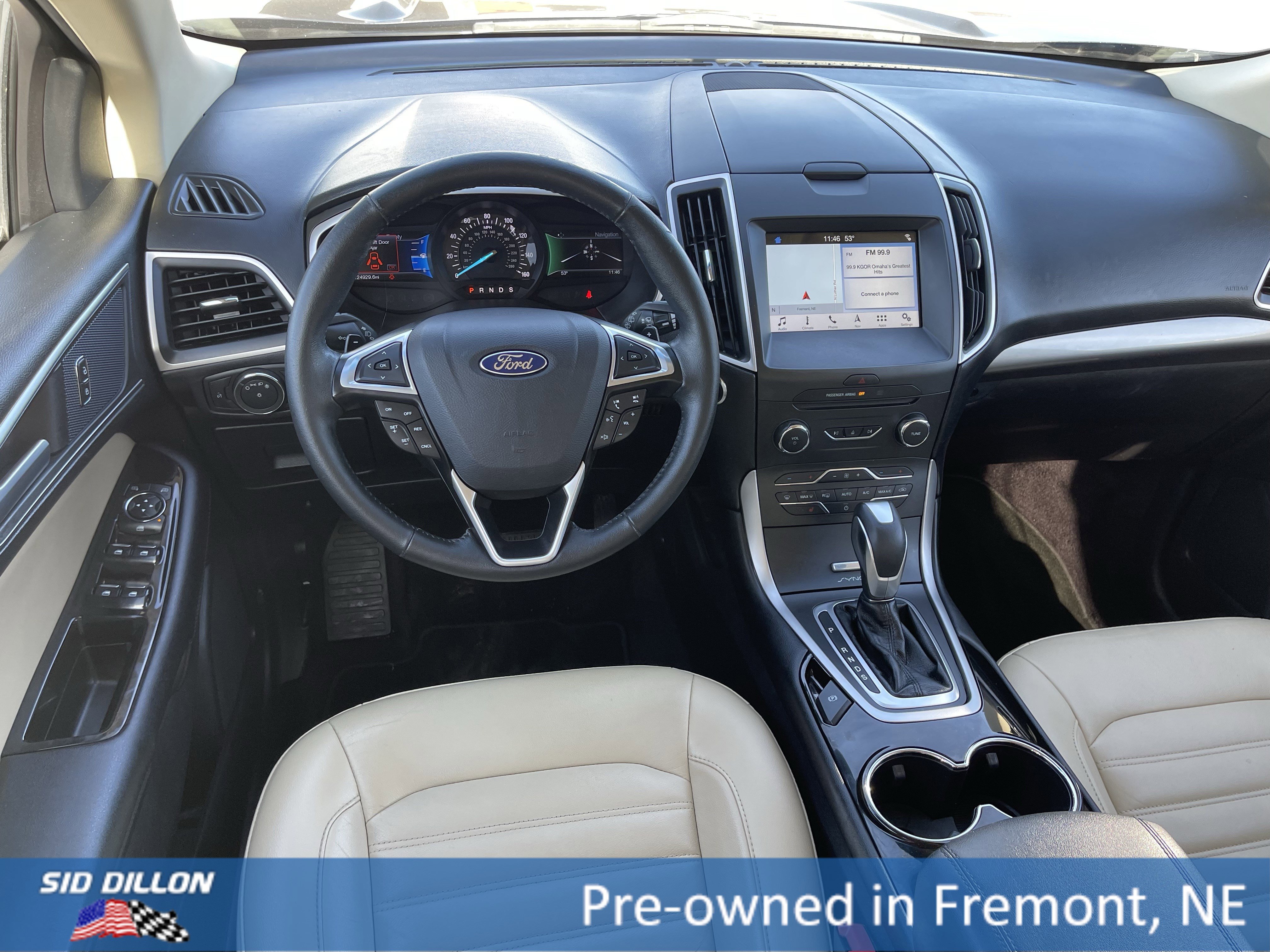 Used 2016 Ford Edge SEL with VIN 2FMPK4J83GBB18715 for sale in Fremont, NE