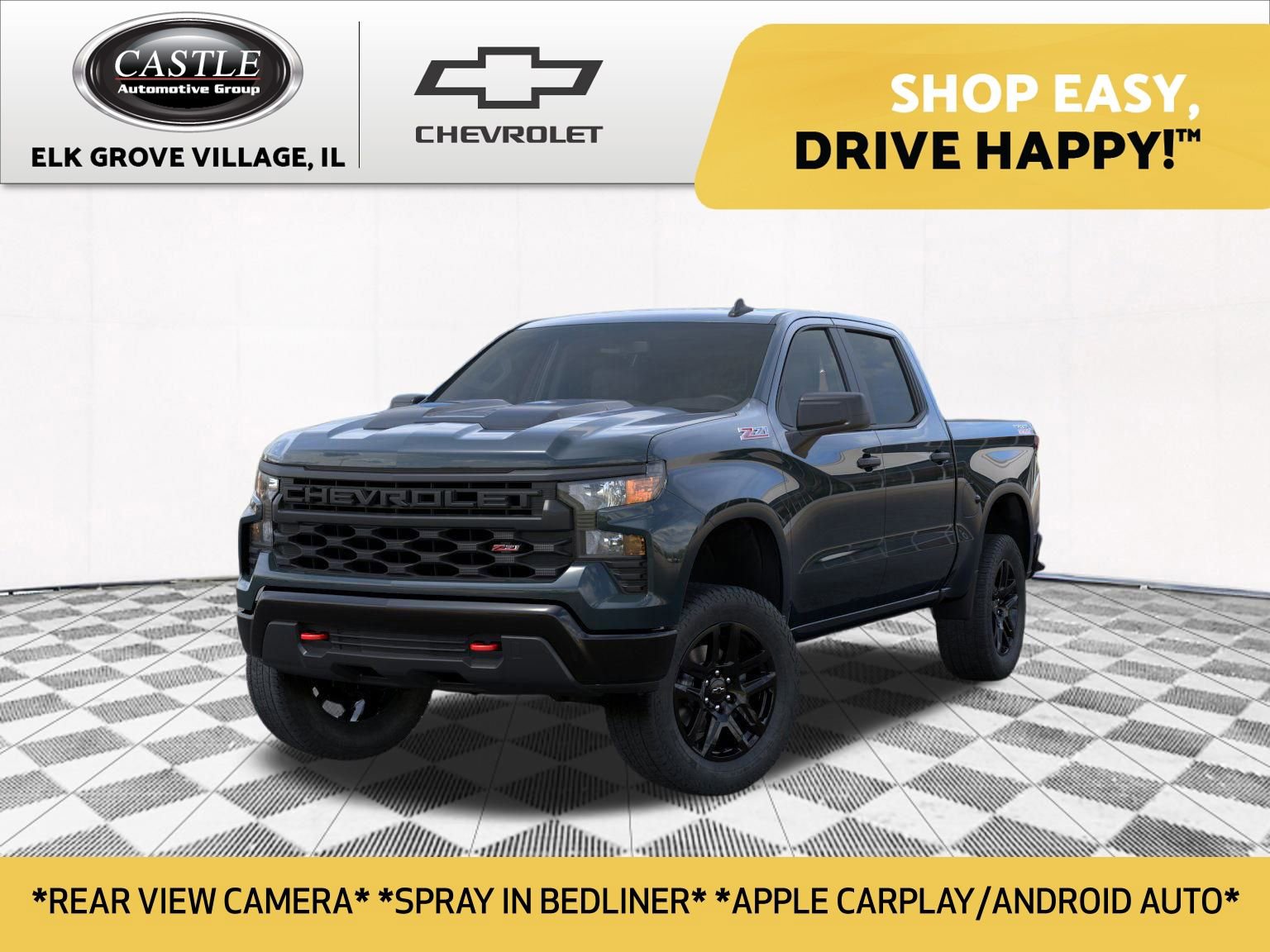 New 2025 Cypress Gray Chevrolet Custom Trail Boss image 1