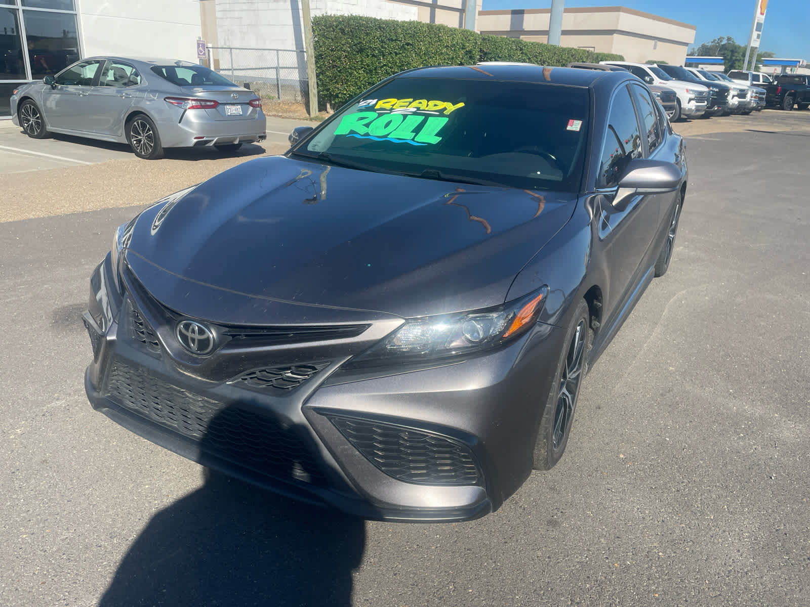 Used 2021 Toyota Camry SE with VIN 4T1G11AK4MU533822 for sale in Opelousas, LA