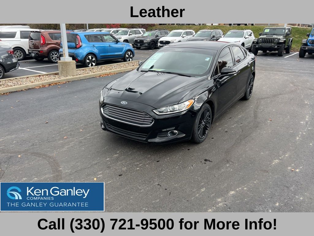 Used 2016 Ford Fusion SE with VIN 3FA6P0HD4GR153400 for sale in Medina, OH