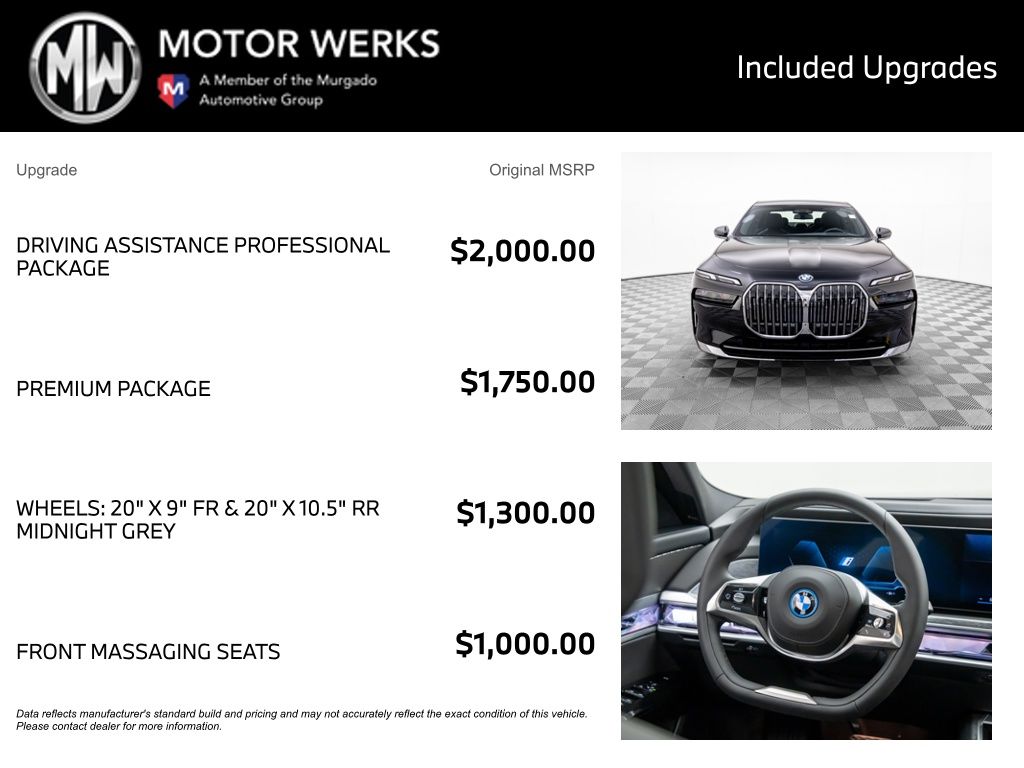 New 2025 Black Sapphire Metallic BMW eDrive50 image 4