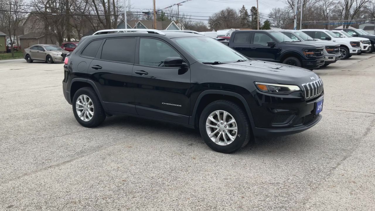 Used 2021 Jeep Cherokee Latitude with VIN 1C4PJMCB2MD102317 for sale in Knox, IN