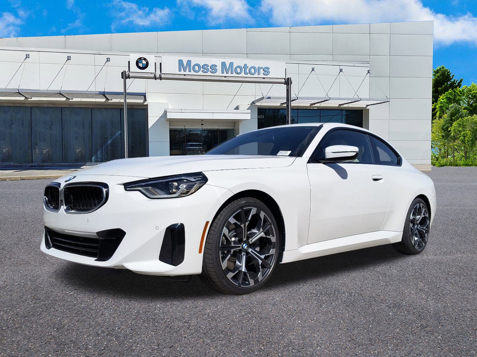 New 2025 Alpine White BMW 230i image 1