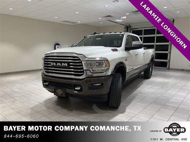 Pre-Owned 2019 Ram 3500 Laramie Longhorn Door Crew Cab Long Bed