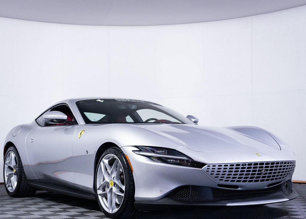 Certified Used 2022 Argento Nurburgring Metallic Ferrari Base image 3