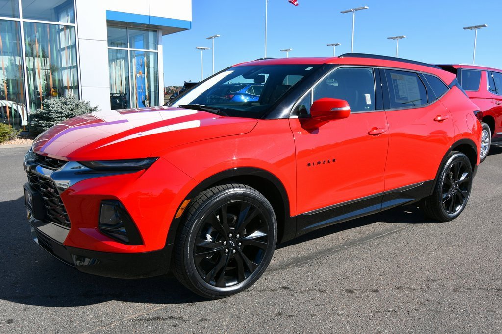 Certified 2022 Chevrolet Blazer RS with VIN 3GNKBKRS6NS196200 for sale in North Branch, Minnesota