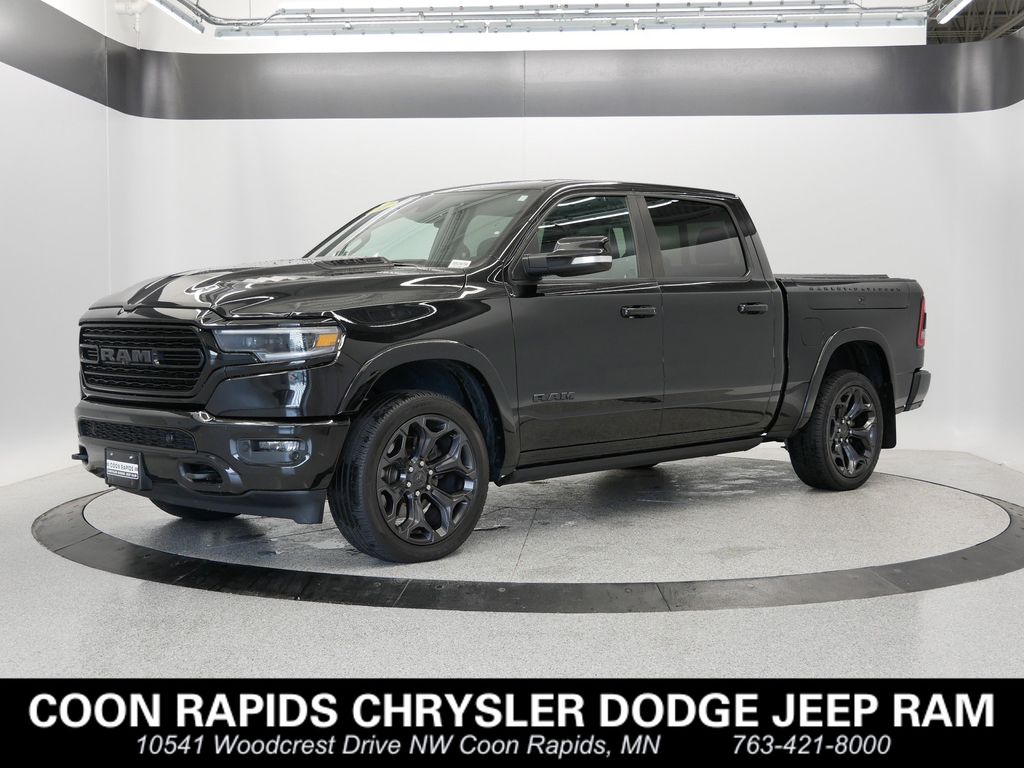 Used 2020 RAM Ram 1500 Pickup Limited with VIN 1C6SRFHT9LN380650 for sale in Coon Rapids, Minnesota