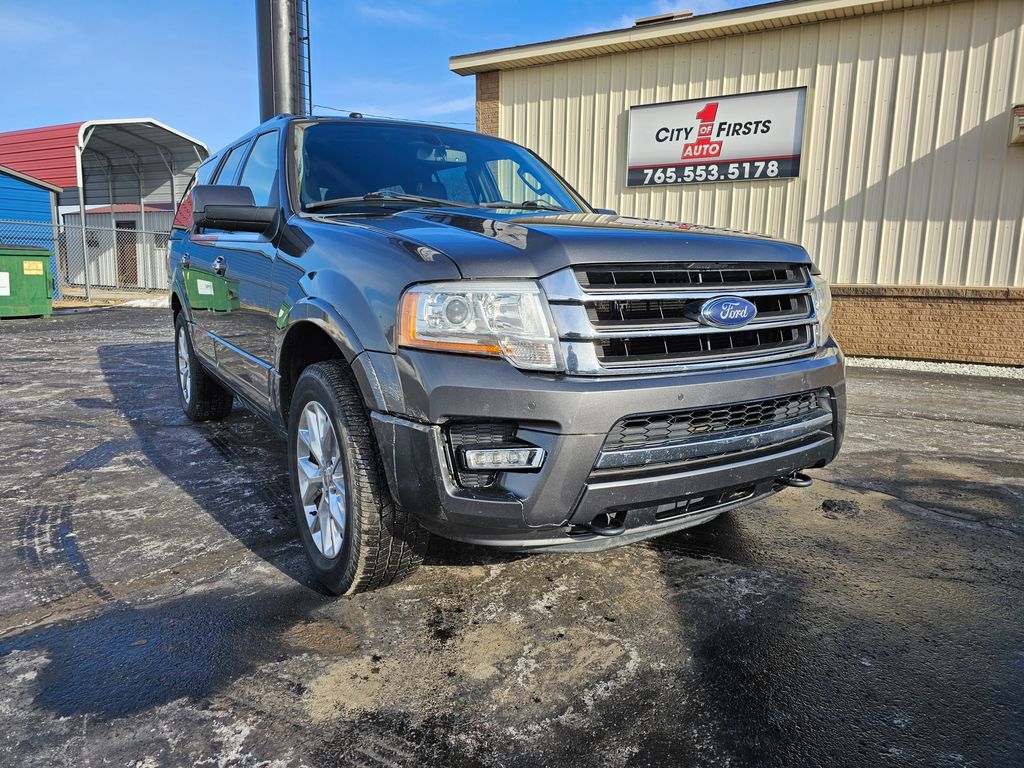 Used 2017 Ford Expedition Limited with VIN 1FMJU2AT2HEA32567 for sale in Tipton, IN