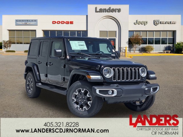 New 2025 Jeep Wrangler Sahara Sport Utility in Norman #SW649606