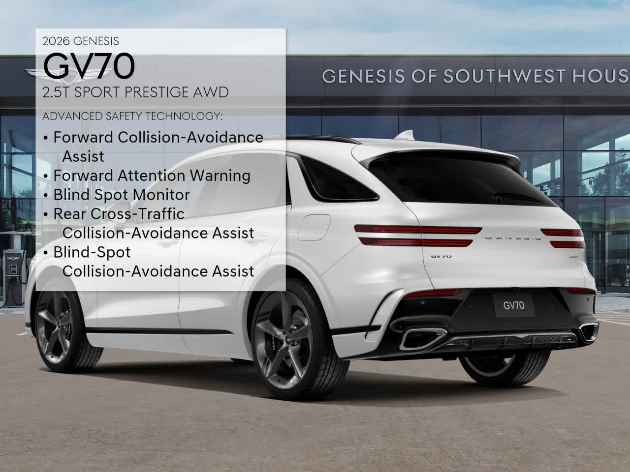 2026 Genesis GV70 2.5T Sport Prestige photo 4