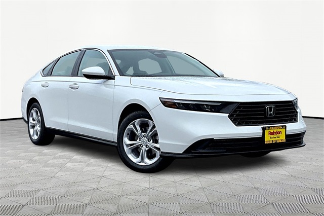 New 2025 Honda Accord LX CVT 4D Sedan FWD 1.5T I4 DOHC 16V Turbocharged VTEC