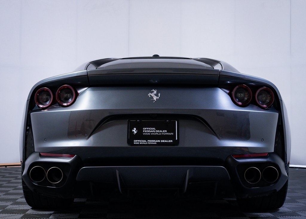 Certified Used 2018 Grigio Silverstone Metallic Ferrari Base image 10