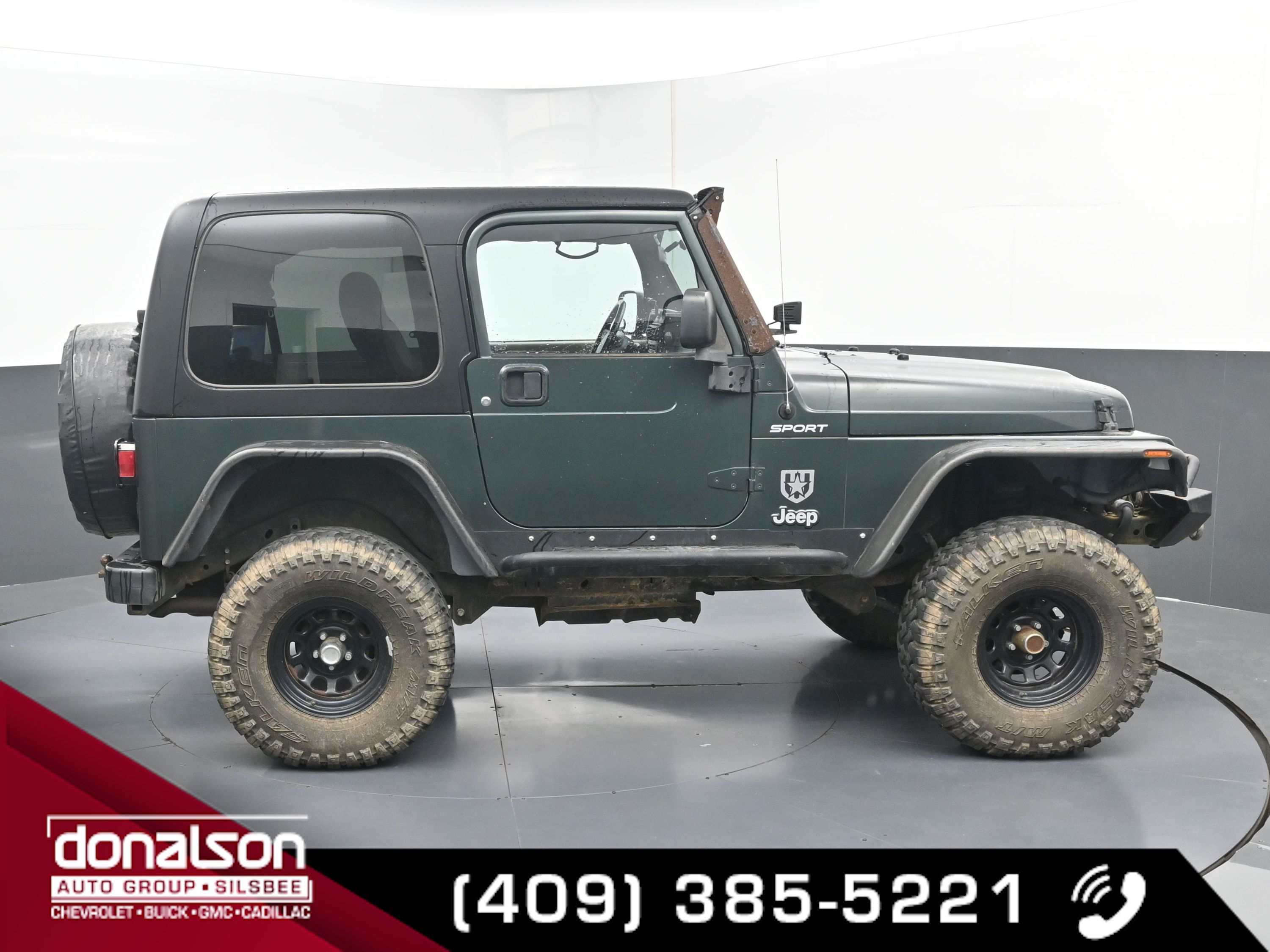 Used 2003 Jeep Wrangler SPORT with VIN 1J4FA49S33P350618 for sale in Silsbee, TX