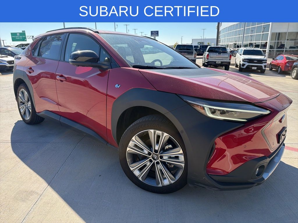 Used 2023 Subaru SOLTERRA Limited with VIN JTMABABAXPA043775 for sale in Fort Worth, TX