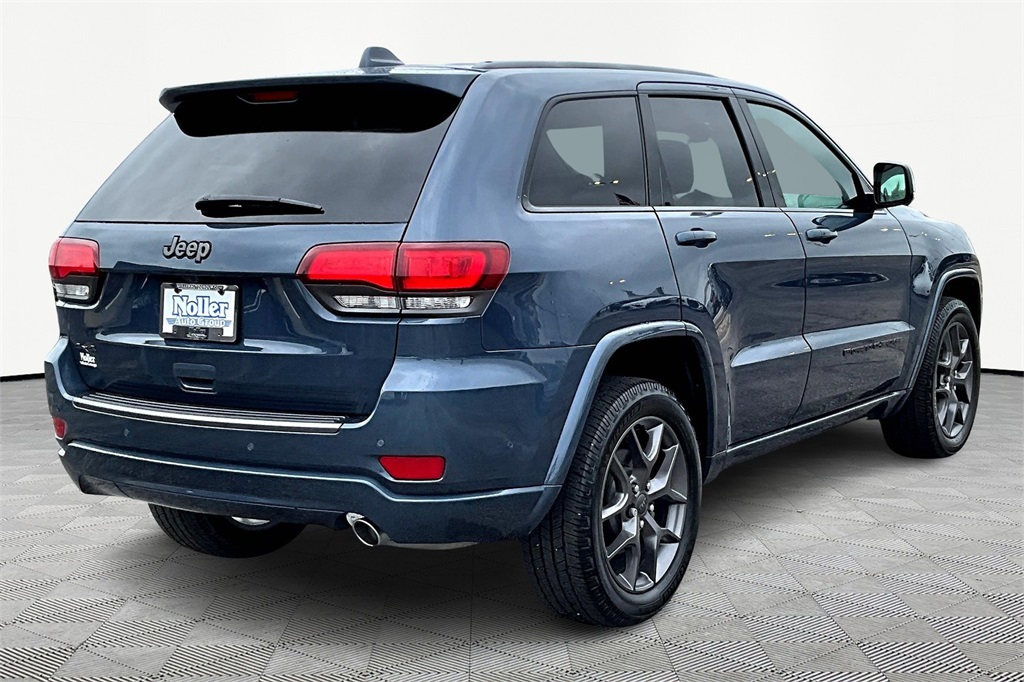 Used 2021 Jeep Grand Cherokee 80th Edition with VIN 1C4RJFBG1MC506071 for sale in Kansas City