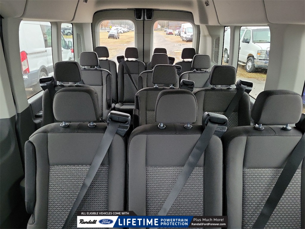 New 2024 Oxford White Ford Passenger Van XLT image 9