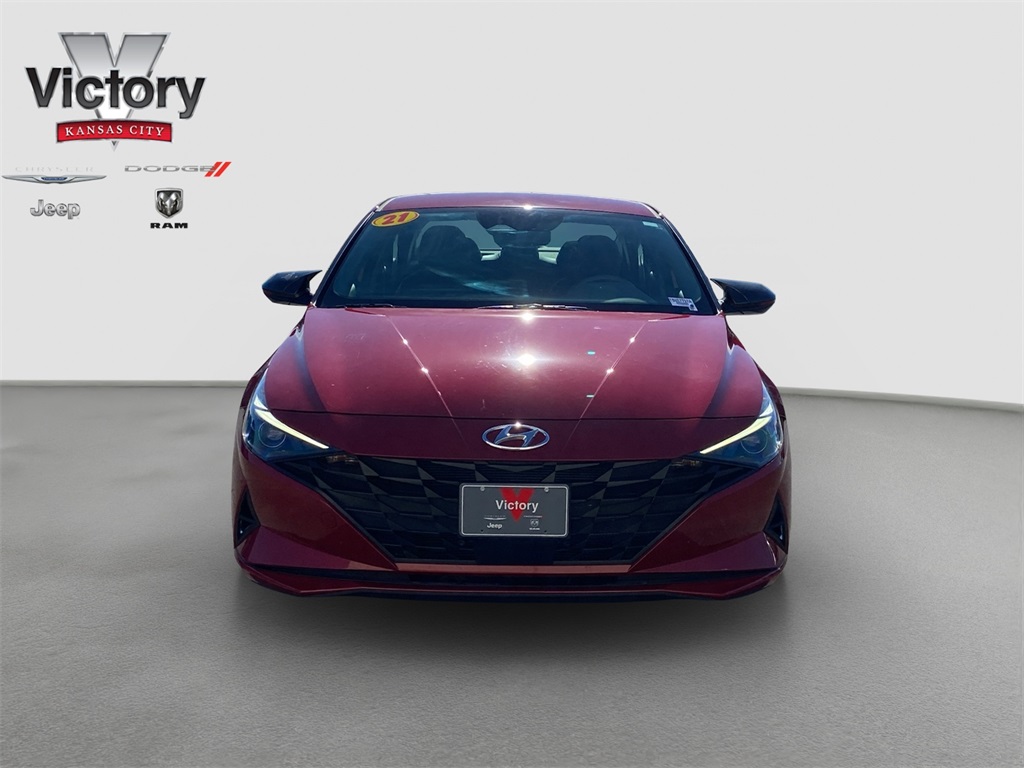 Used 2021 Hyundai Elantra SEL with VIN KMHLS4AG8MU065456 for sale in Kansas City