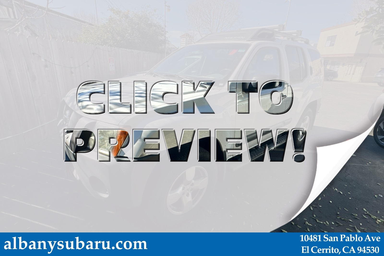 2007 Nissan Xterra SE