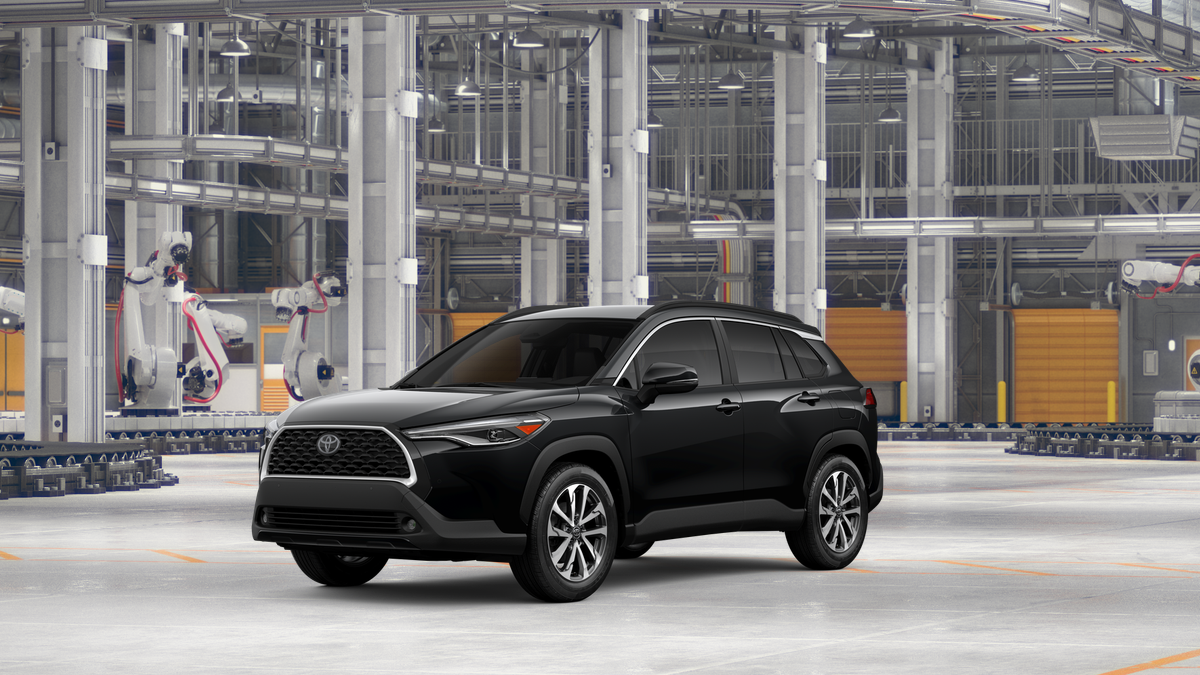 New 2025 Jet Black Toyota XLE image 1
