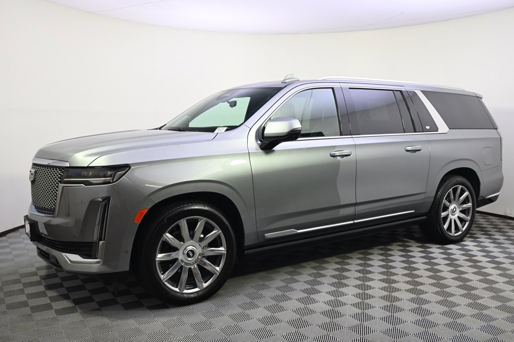 Certified 2024 Cadillac Escalade ESV Premium Luxury Platinum with VIN 1GYS4MKL5RR221978 for sale in Minneapolis, Minnesota
