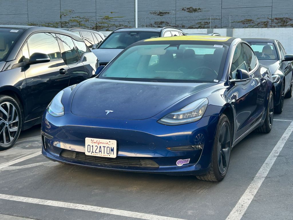 Used 2019 Tesla Model 3 Long Range with VIN 5YJ3E1EB7KF193749 for sale in San Mateo, CA