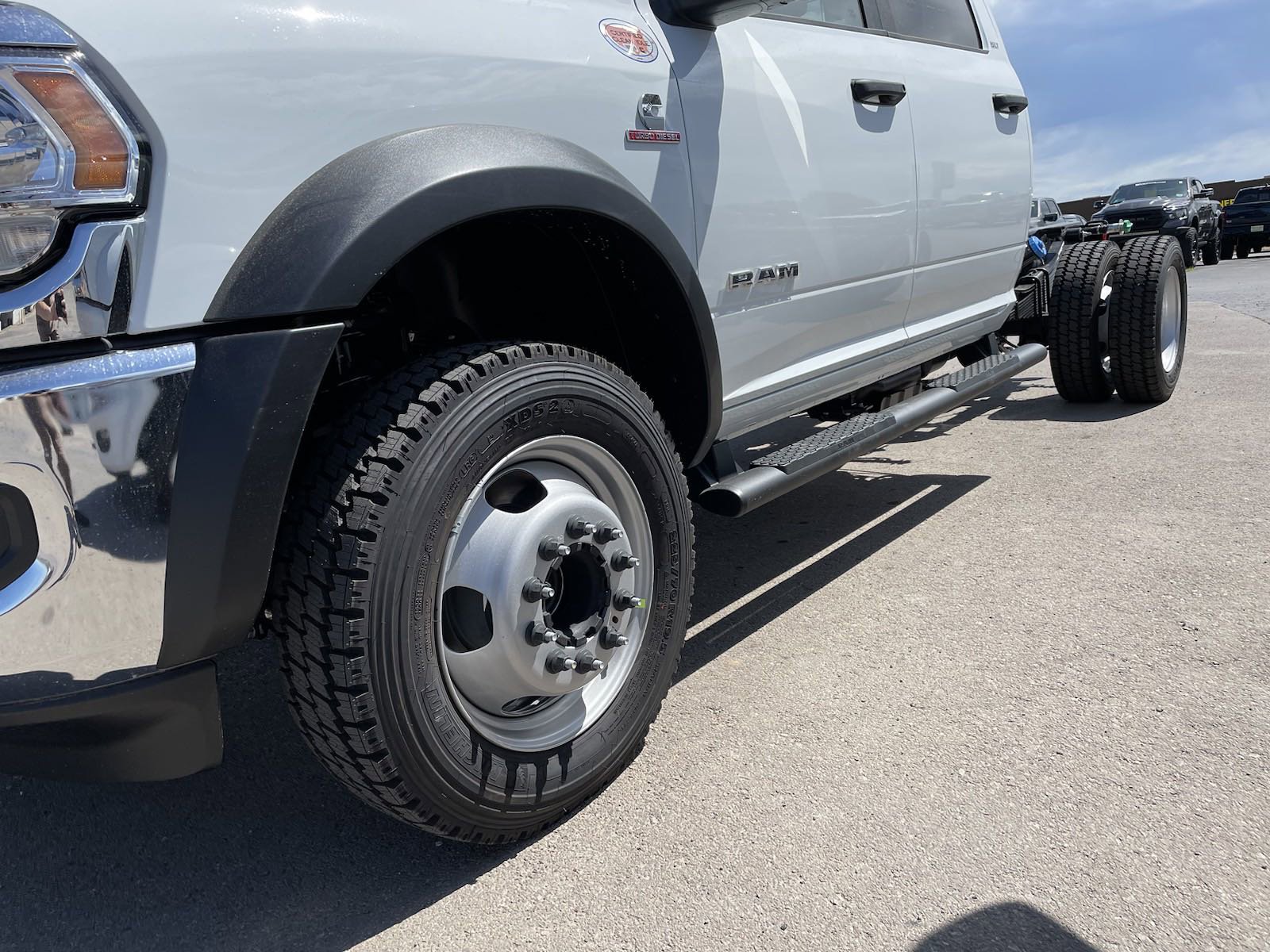 New 2024 Bright White Clearcoat Ram SLT image 4