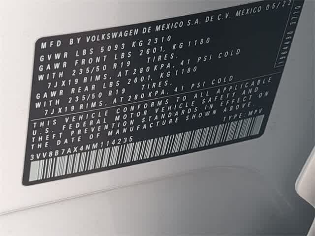 2022 Volkswagen Tiguan SE R-Line Black photo 26