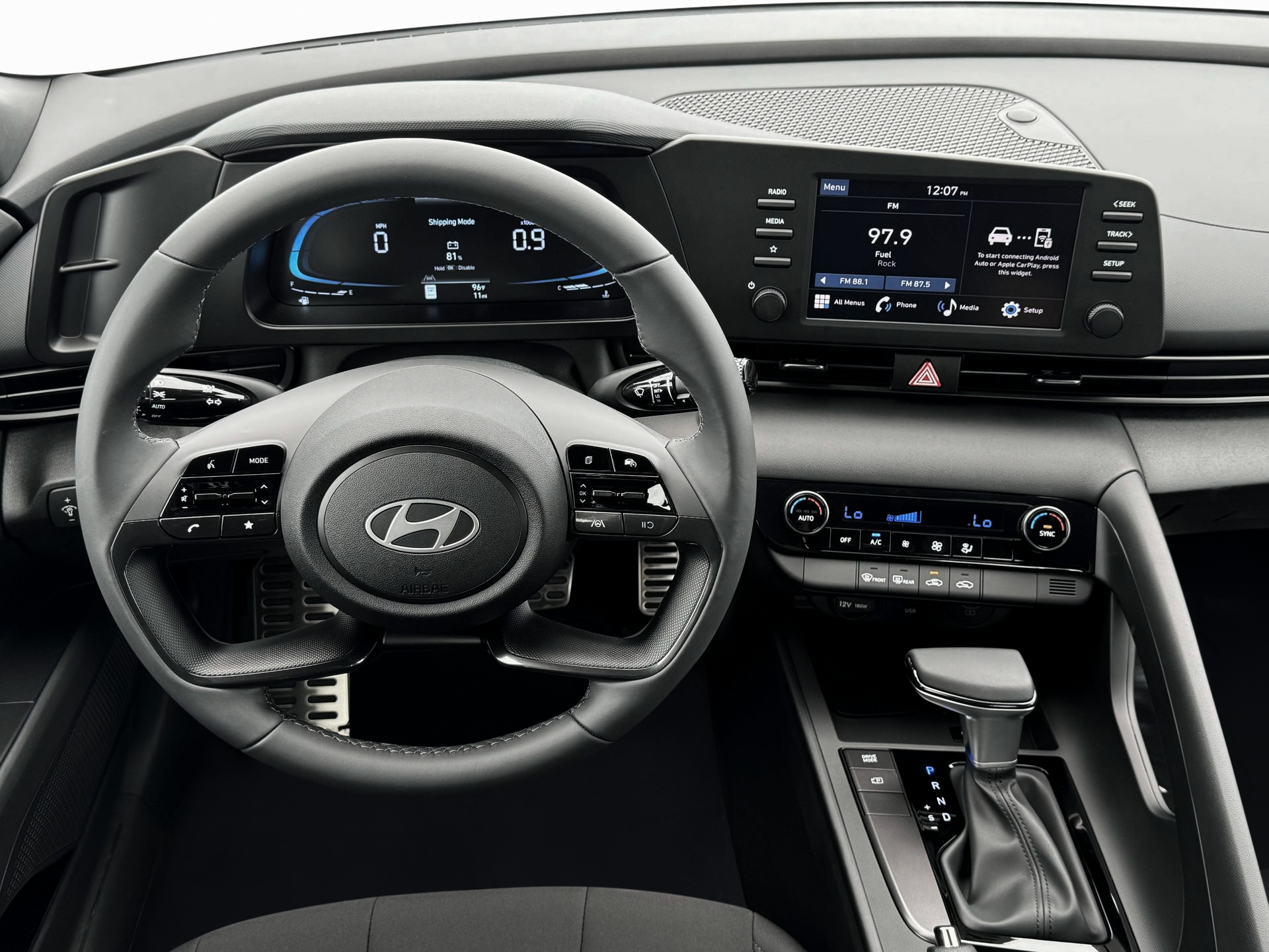 New 2025 Intense Blue Hyundai SEL Sport image 17