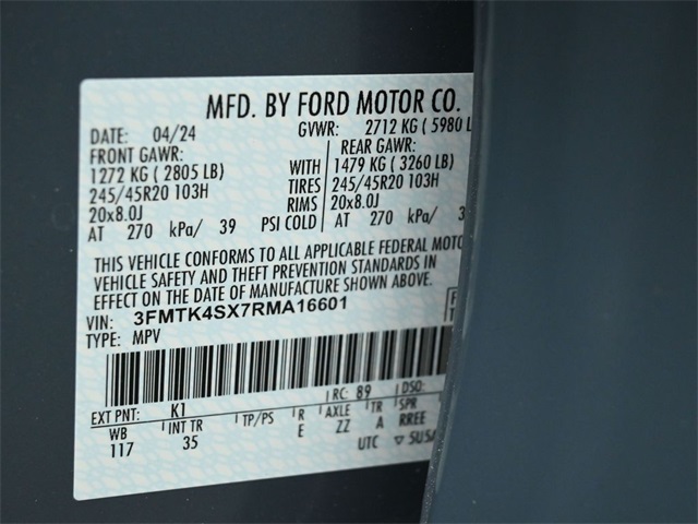 2024 FORD MUSTANG MACH-E - Image 36