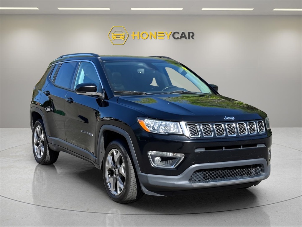 Certified Used 2020 Black Jeep Limited image 1