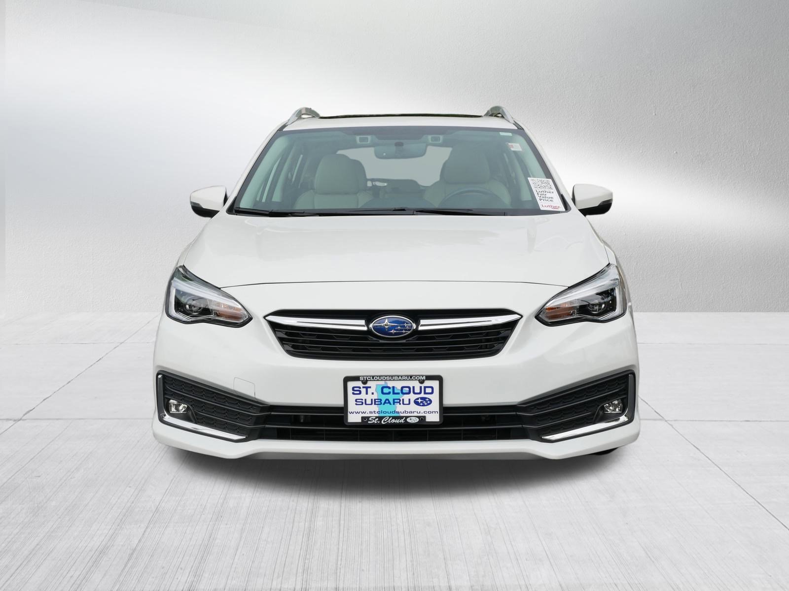 Certified 2022 Subaru Impreza Limited with VIN 4S3GTAU65N3710964 for sale in Saint Cloud, Minnesota