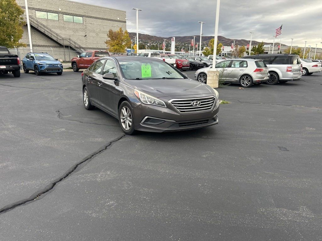Used 2017 Hyundai Sonata Base with VIN 5NPE24AF4HH518895 for sale in Bountiful, UT